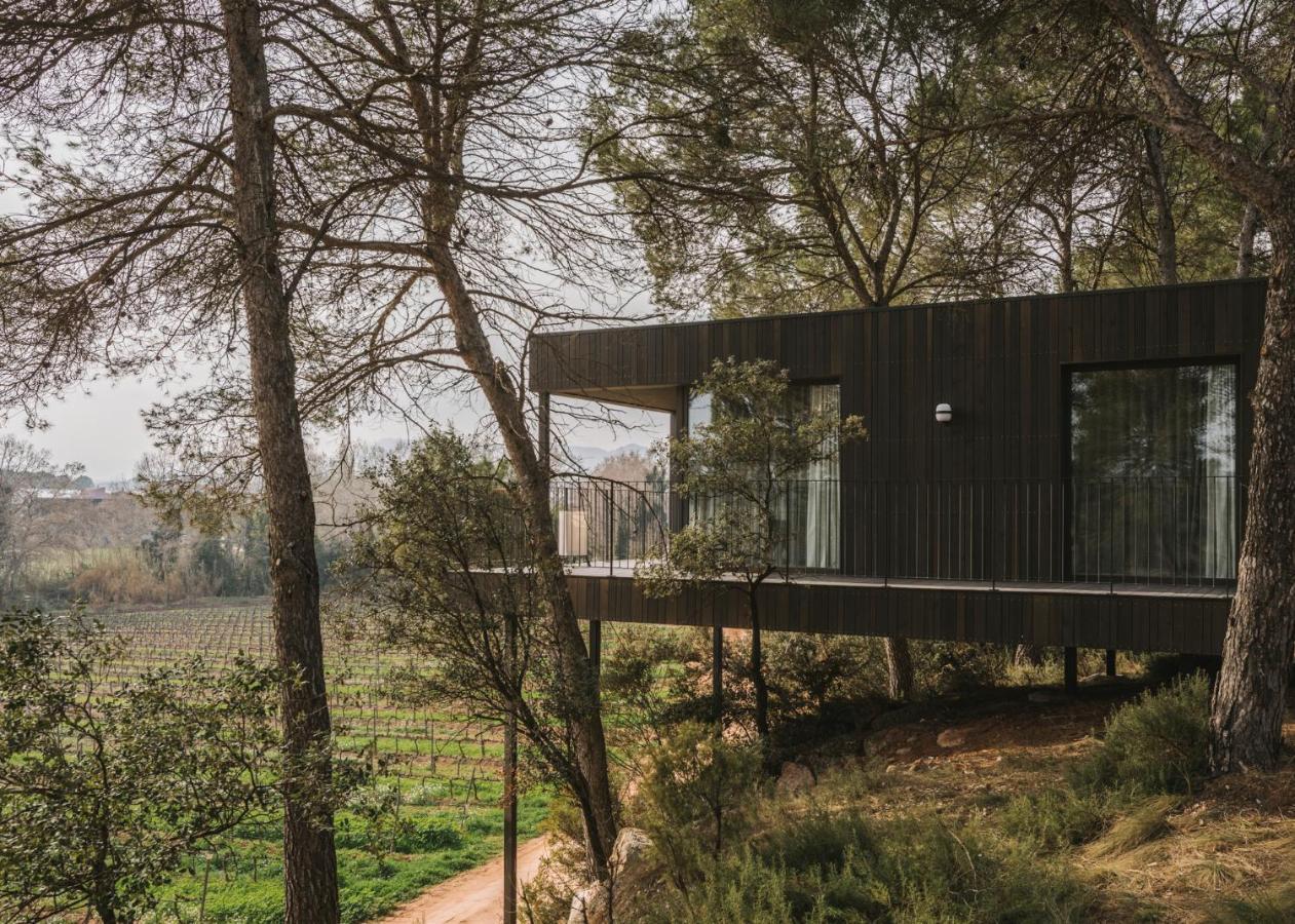 מנרסה Les Cabanes De L'Oller Del Mas מראה חיצוני תמונה