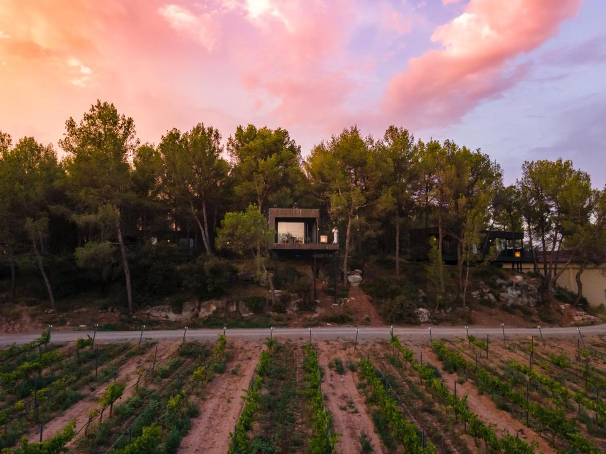 מנרסה Les Cabanes De L'Oller Del Mas מראה חיצוני תמונה