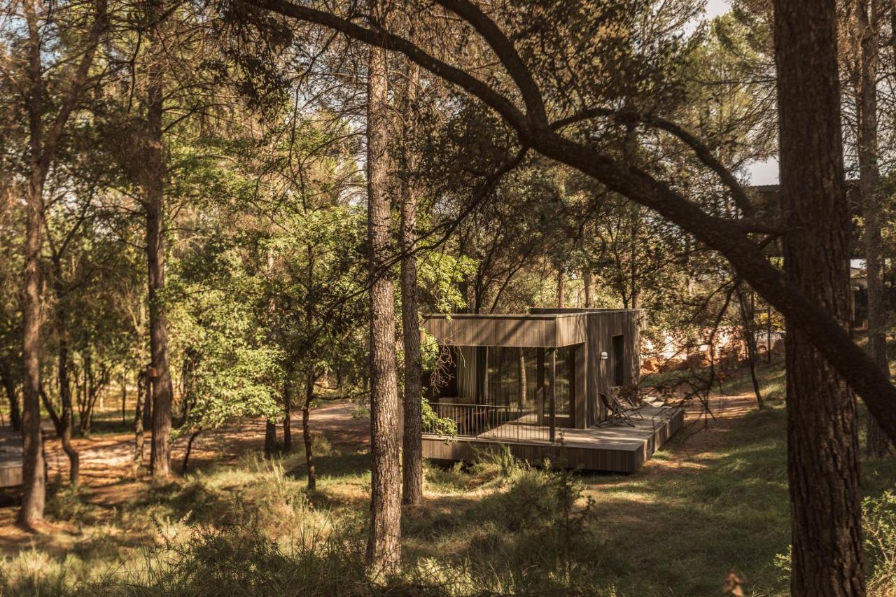 מנרסה Les Cabanes De L'Oller Del Mas מראה חיצוני תמונה